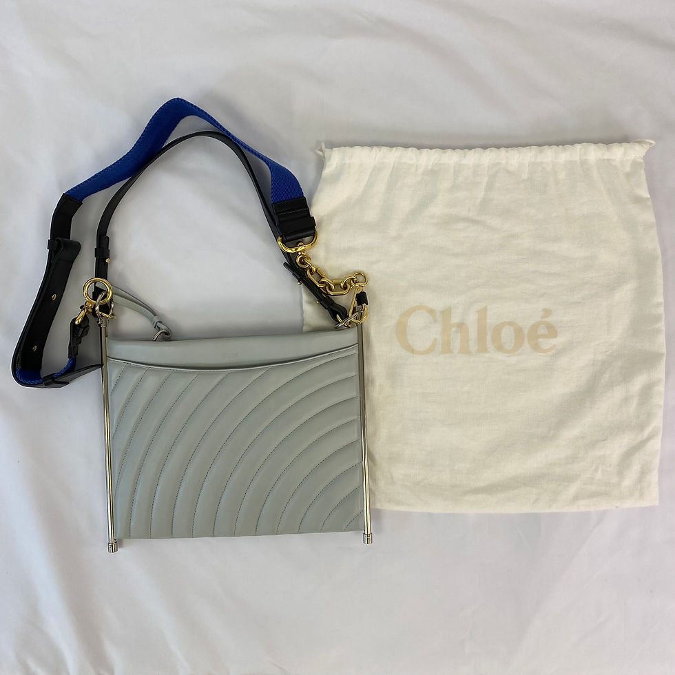 Thumbnail: Chloe Quilted Flat Roy Crossbody