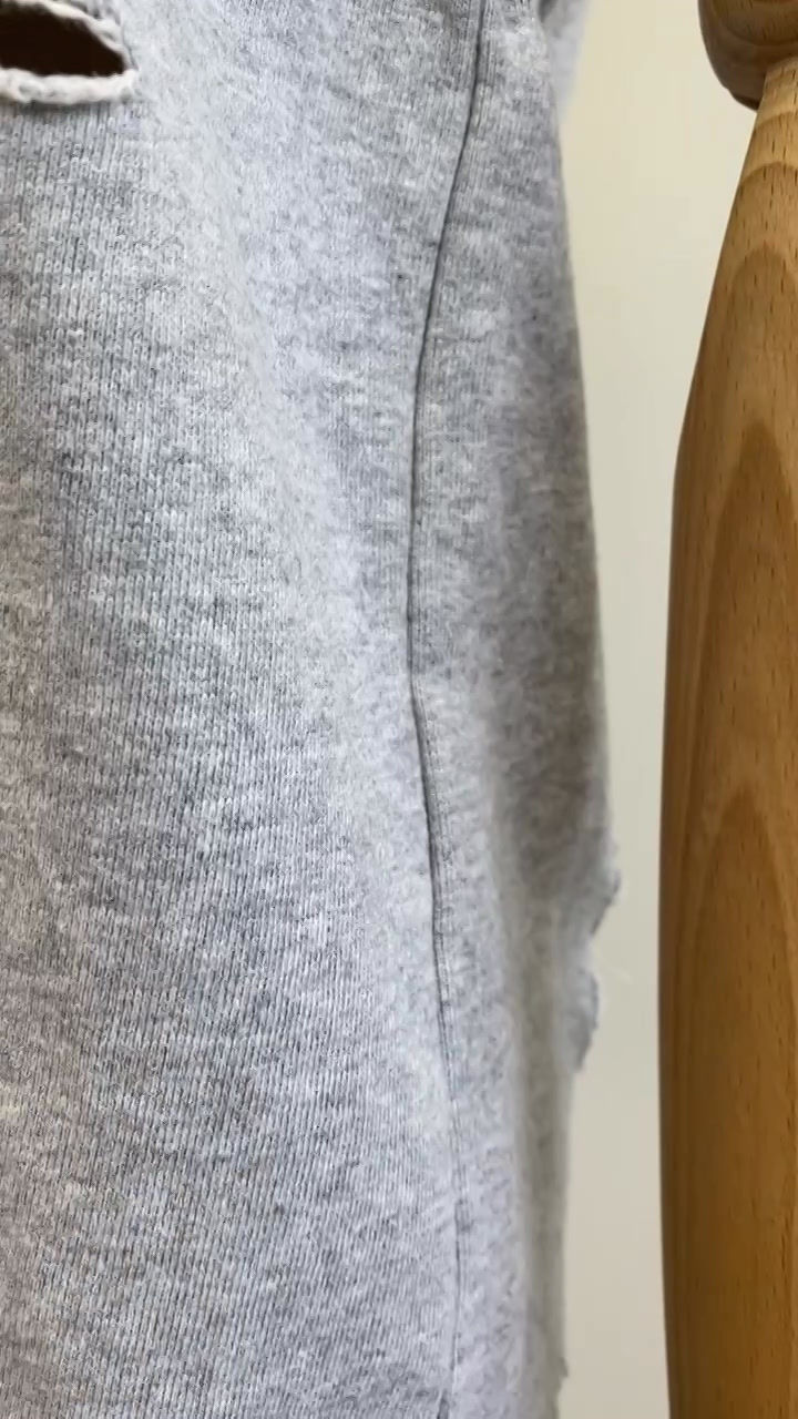 Thumbnail: Files A Papa Ripped Swarovski-Trimmed Sweatshirt