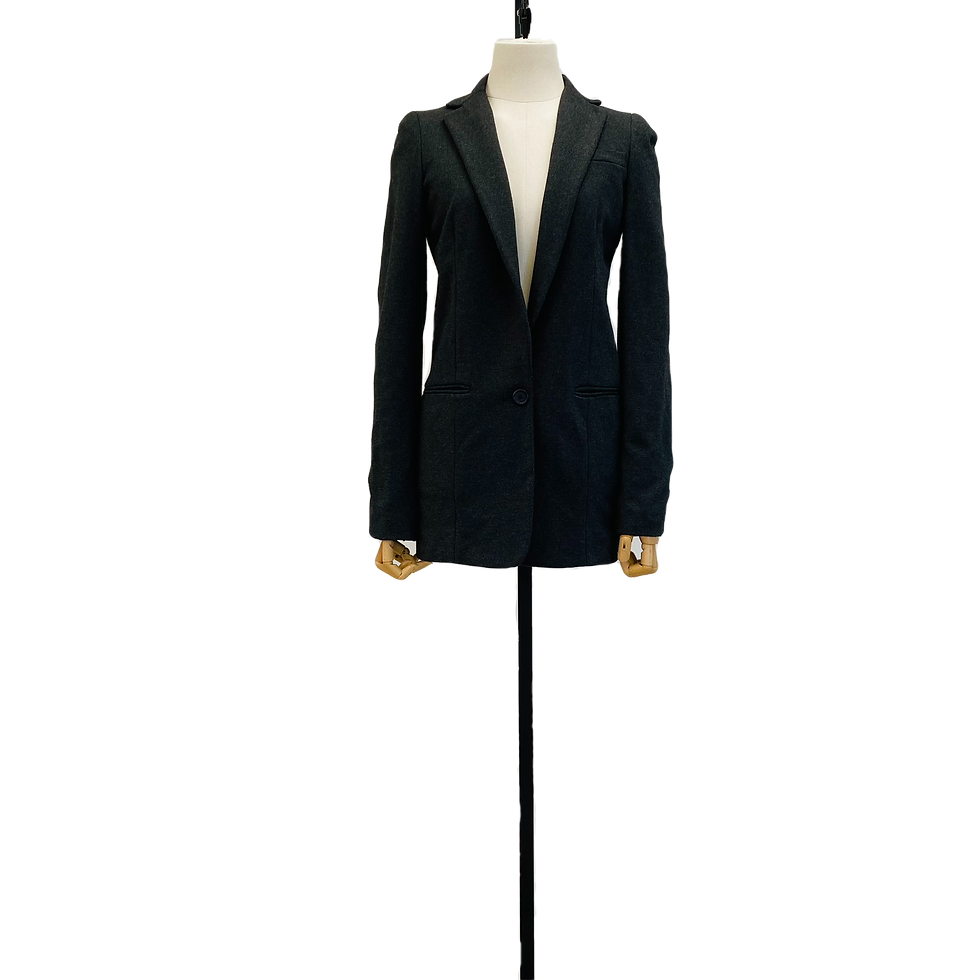 Club Monaco Blazer with Ribbed Wool Back
