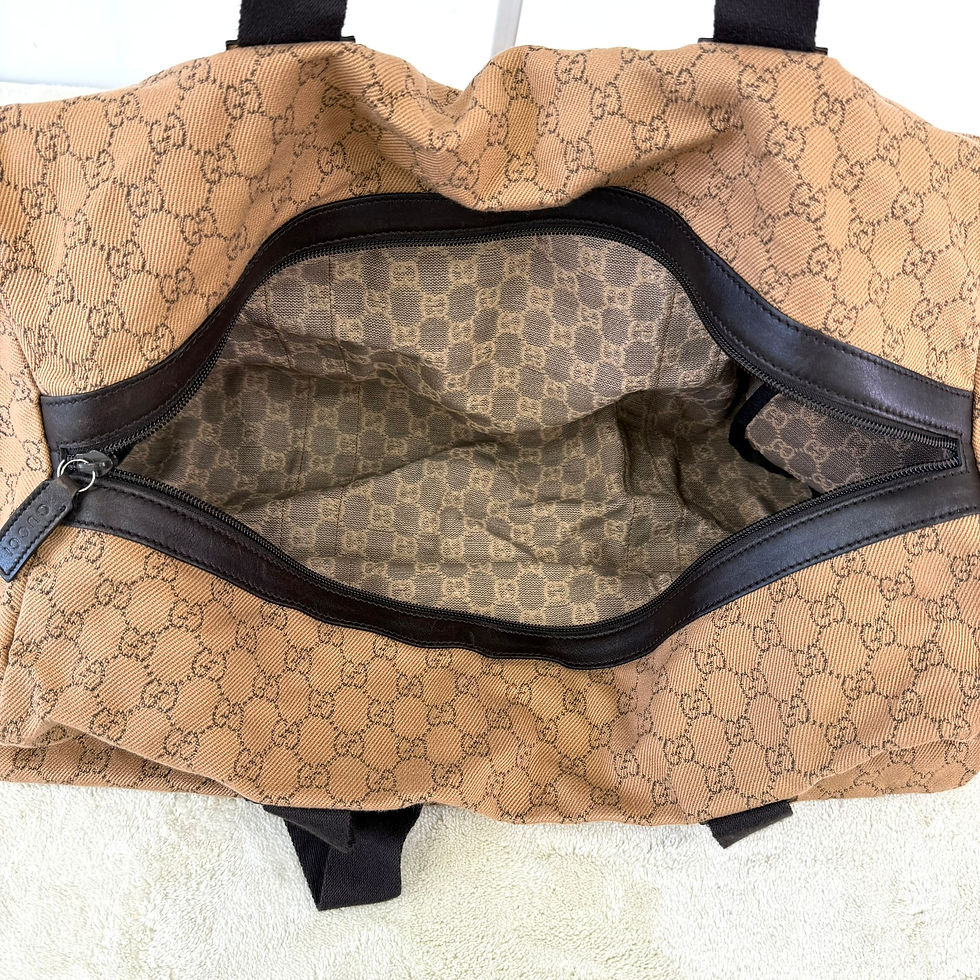 Thumbnail: Gucci Vintage Fabric Monogram Weekender