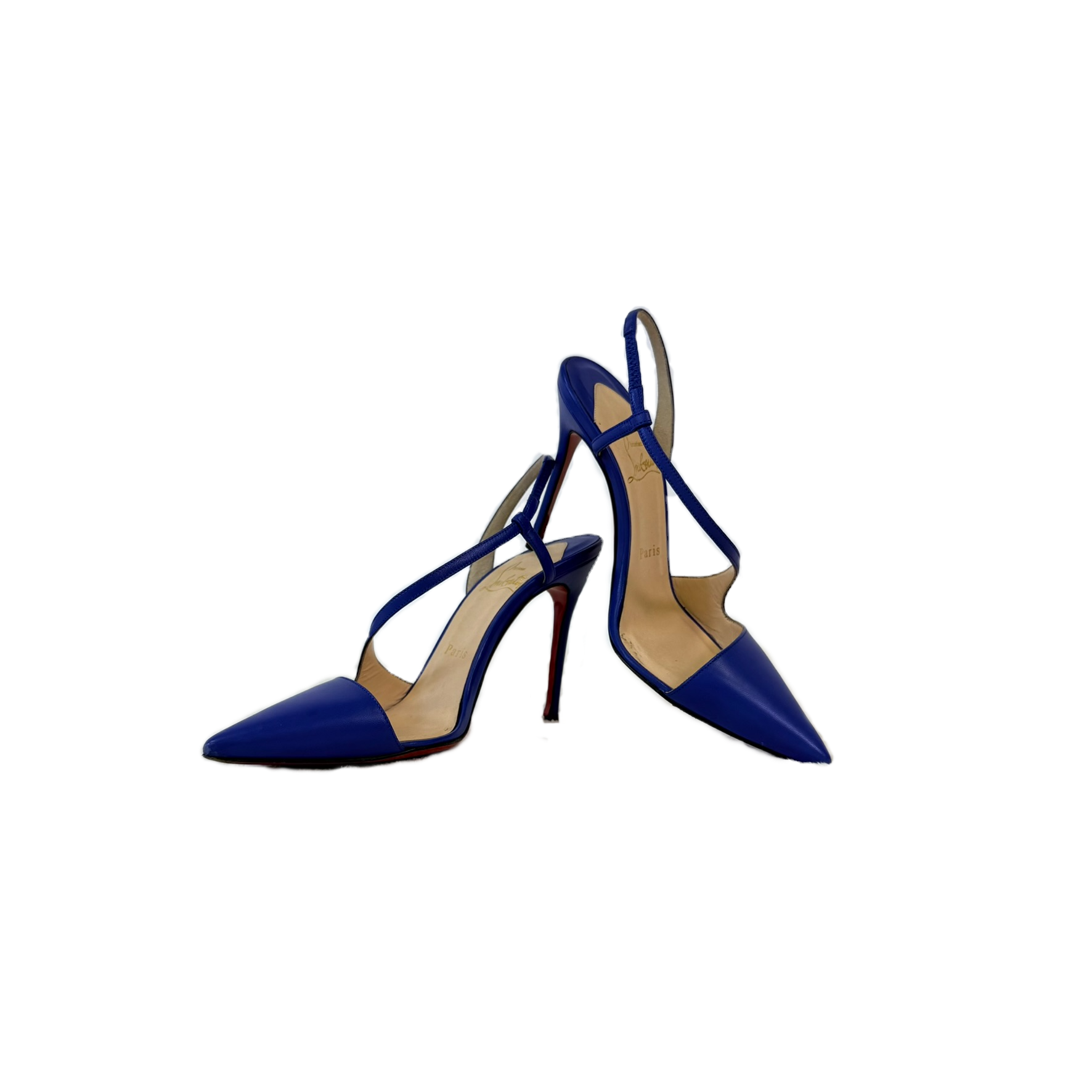 Christian Louboutin Sling-Back Pointed Pumps
