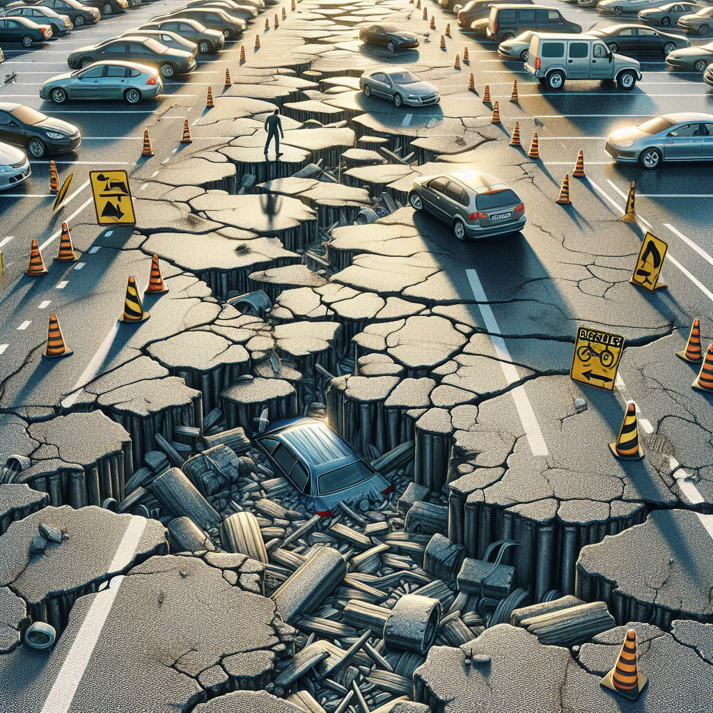 Parking Lot Crack