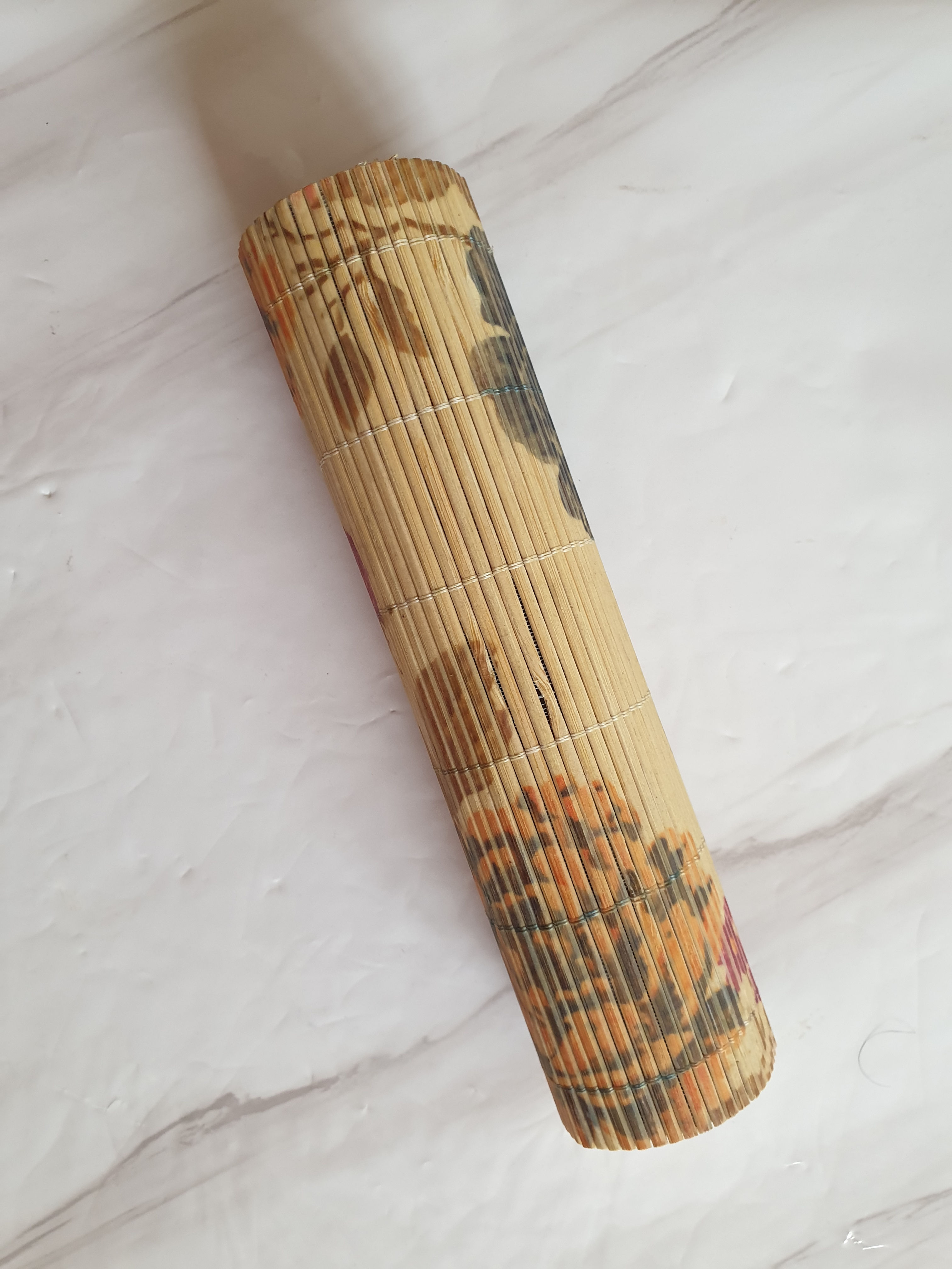 Bamboo Floral Pencil Case holder l Japanese style l Makeup organiser