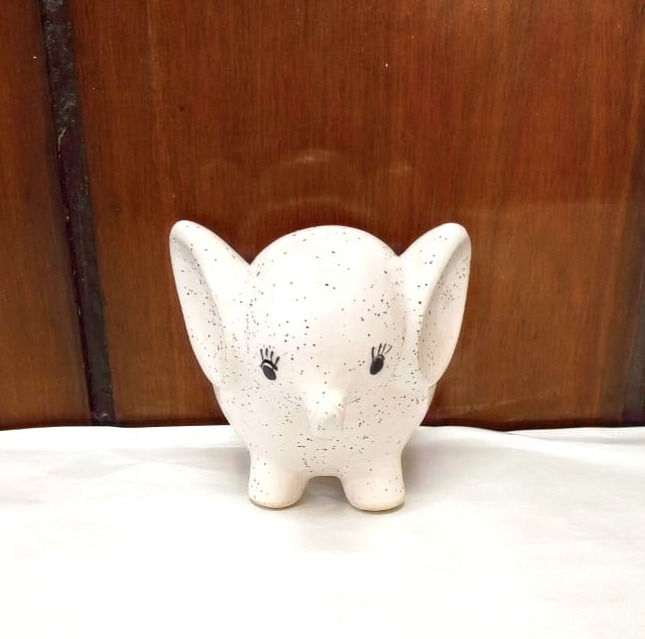 Thumbnail: Flappy Elephant Planter pot 4" high. Available in 3 Colours