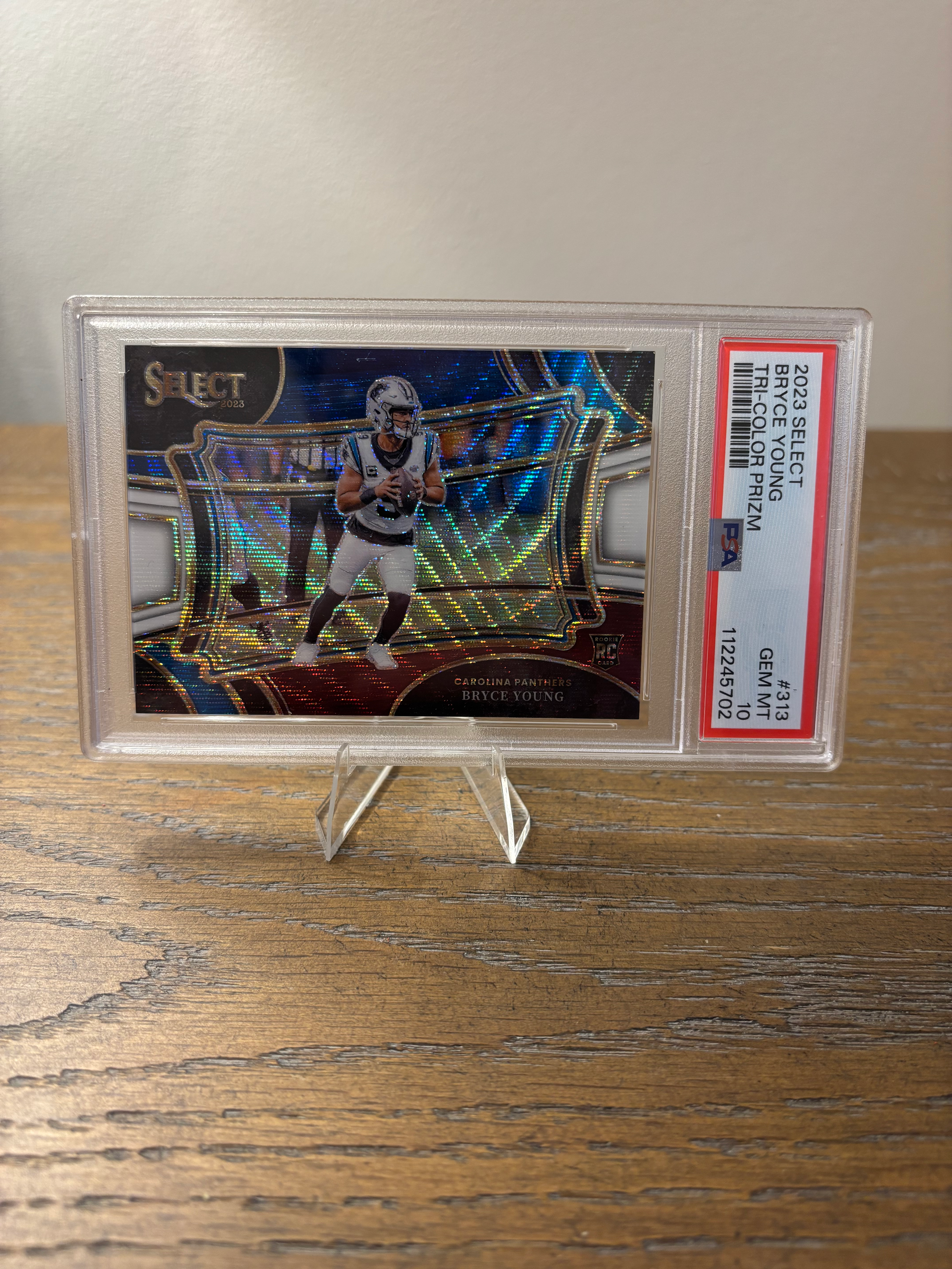 2023 Panini Select - Field Level Bryce Young #313 Tri-Color Prizm /75 (RC) POP18