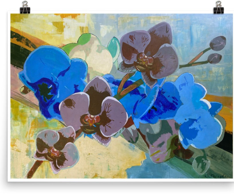 Thumbnail: Blue Orchids