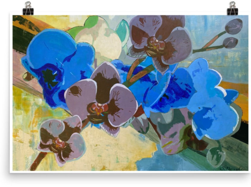 Thumbnail: Blue Orchids