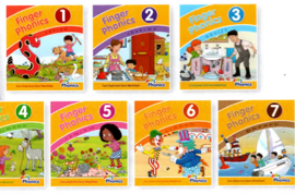 Finger Phonics Books 1–7 Set (US, print letters)