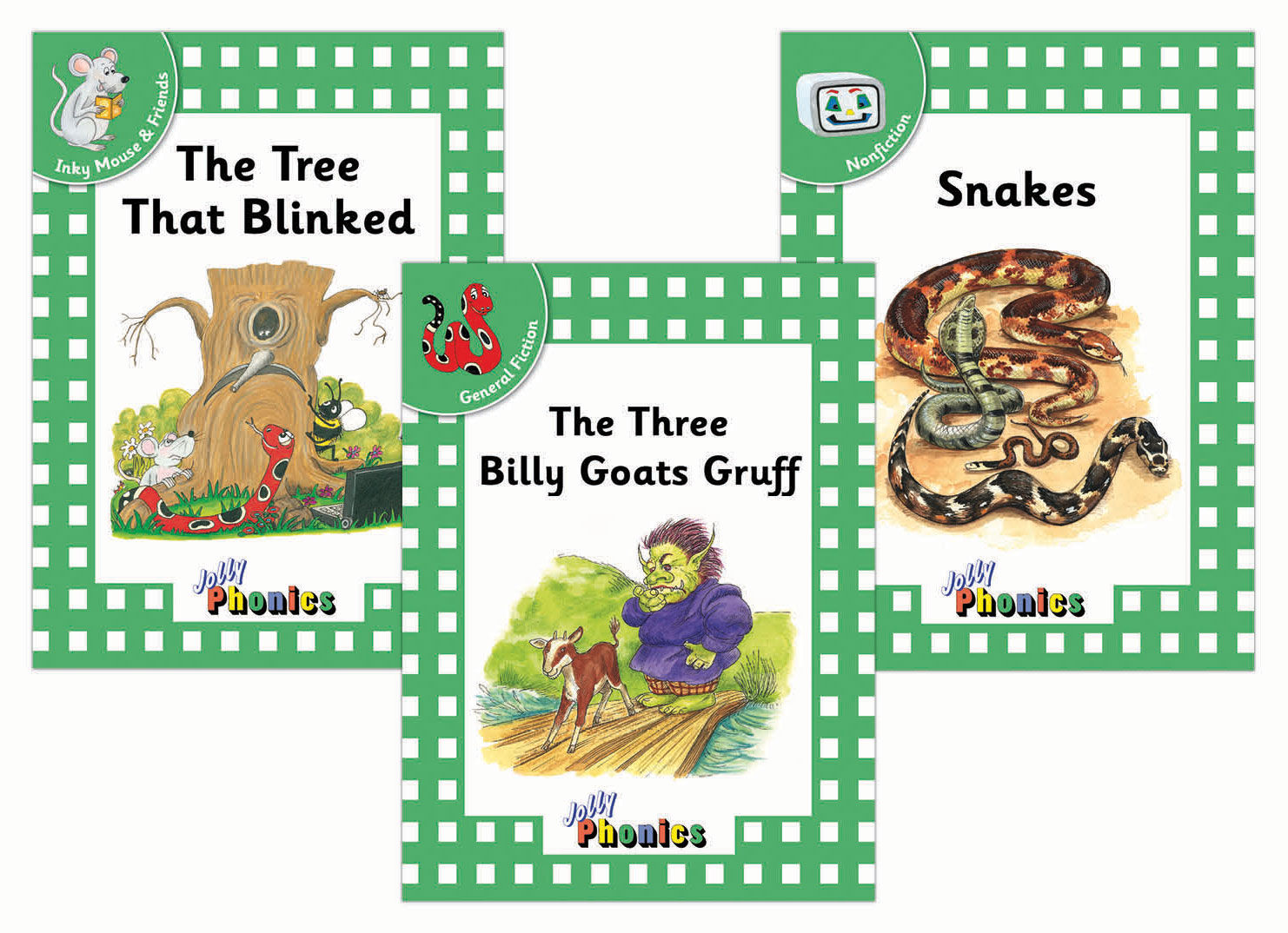 Jolly Phonics Readers Level 3 - Complete Set (in print letters)