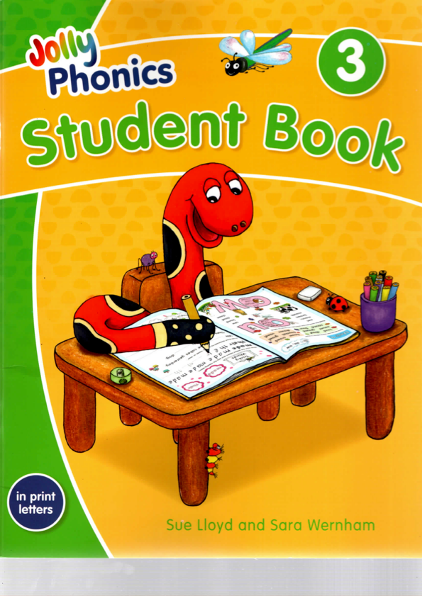 Jolly Phonics Student Book 3 — New Edition (US, print letters)
