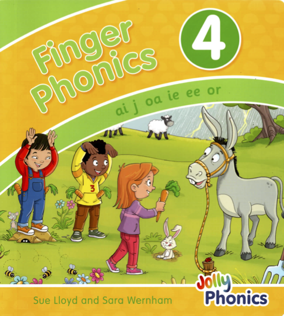 Finger Phonics Book 2 (US / in print ) | Jolly Study Square