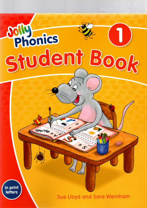 Jolly Phonics Student Book 1 (colour edition, US, print letters)