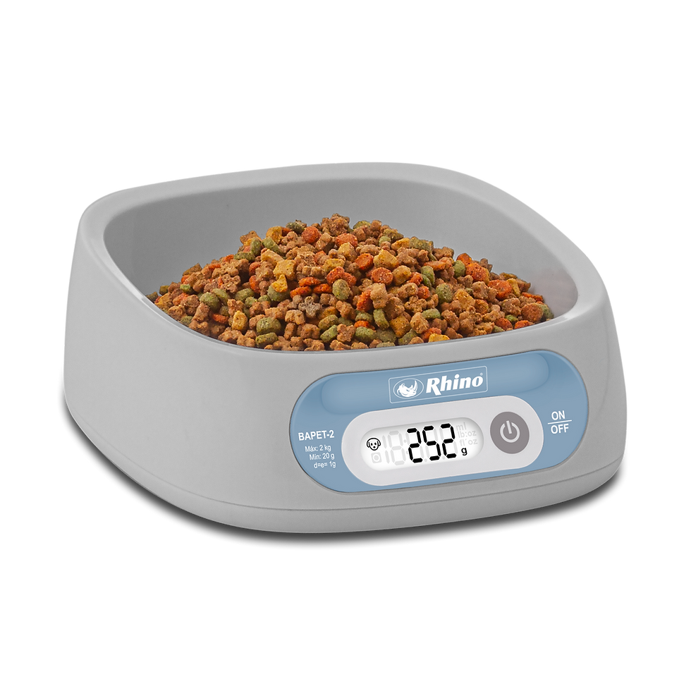 Miniatura: Báscula de tazón para alimentos de mascotas BAPET-2 -2 Kg.