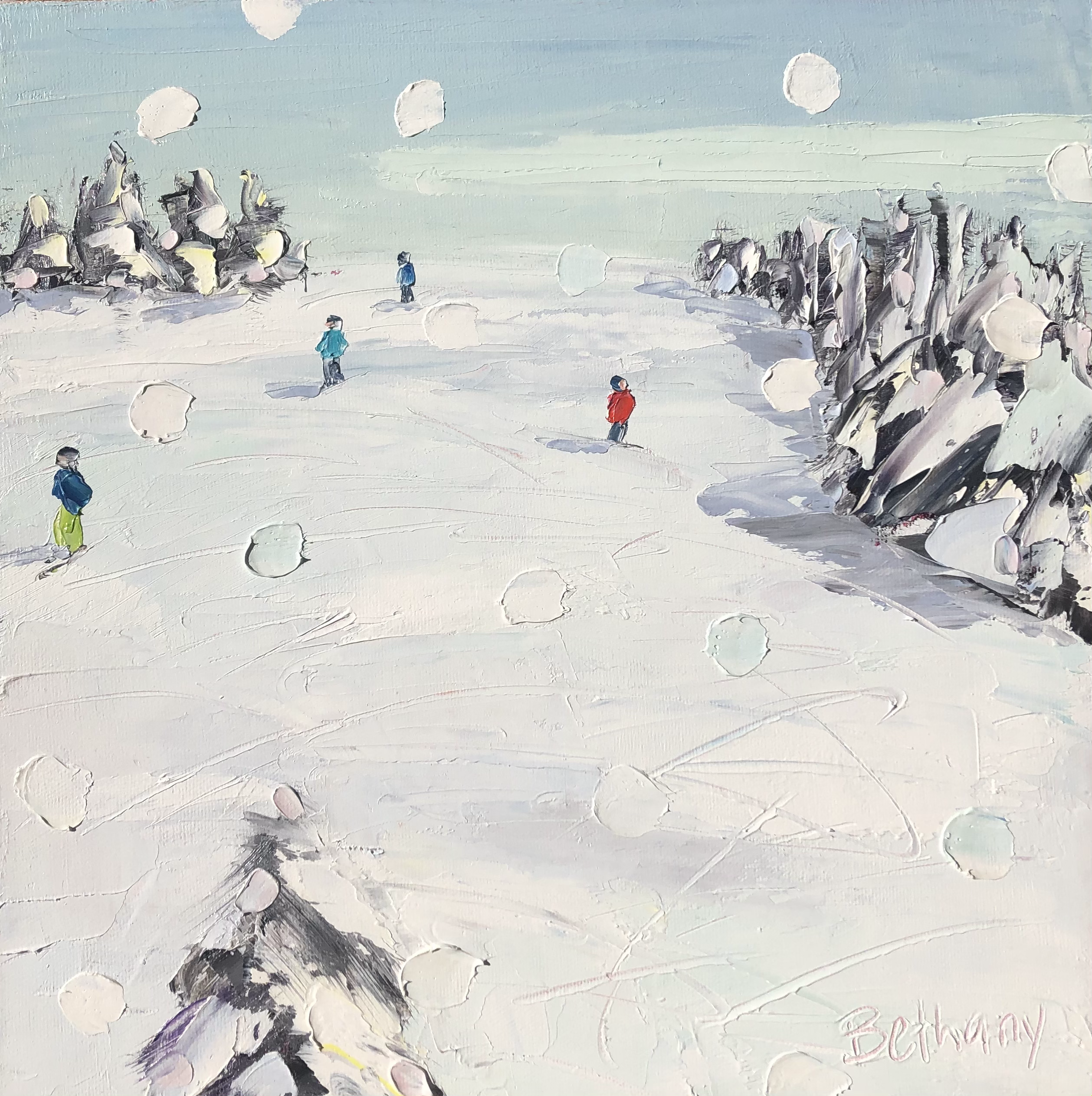 Ski Days - Light Snow Day