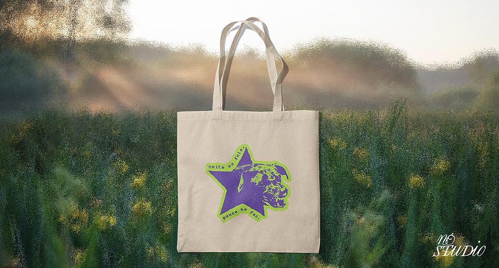 tote bag - - - cao - - - roxo