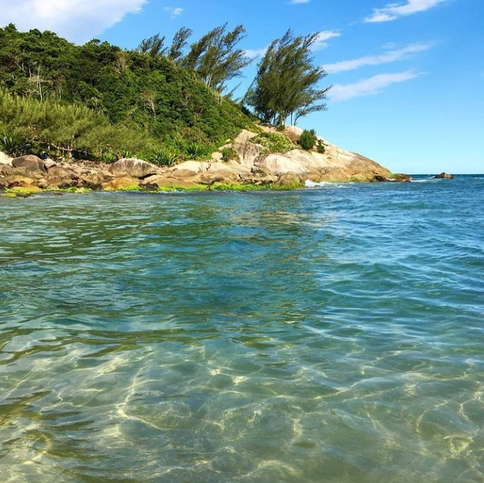 Praia - da - Ferrugem - Garopaba - Santa Catarina - Brazil