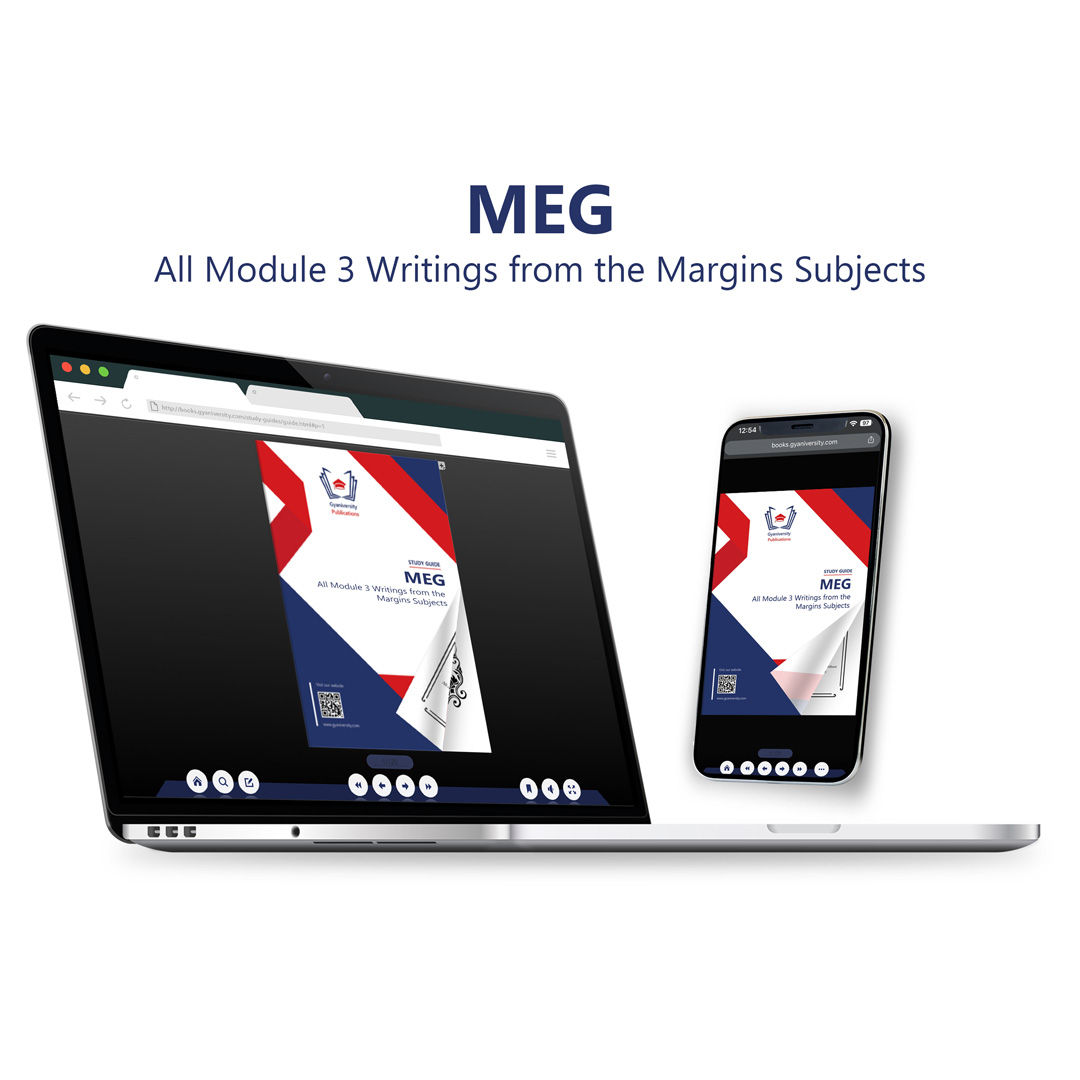 Master of Arts (En.. (MEG) Module 3 Writings from the Margins IGNOU Guide Books
