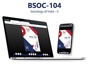 IGNOU Insight: Sociology of India - II | BSOC-104 | eBook