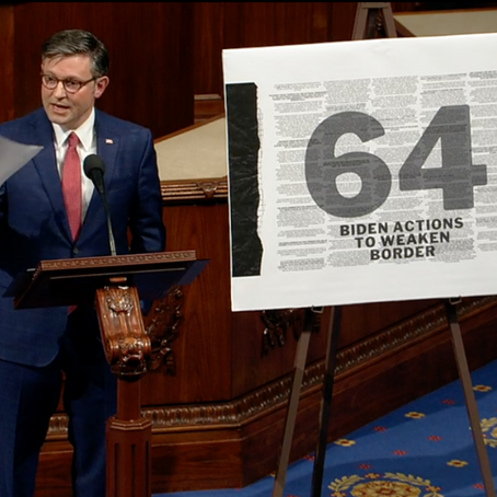 Mike Johnson's Tackles Immigration in First Floor Speech as Speaker