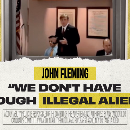 Fleming’s Immigration Record Undercuts Trump’s America First Agenda