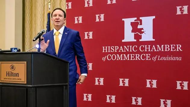 Landry Touts Economic Opportunity, Small Business Growth in Address to Hispanic Chamber