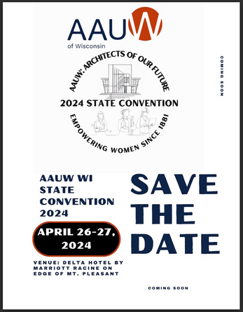Save the Date! 2024 AAUW State Convention