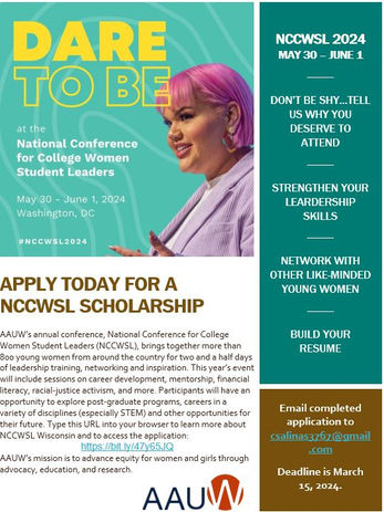 AAUW NCCWSL 2024