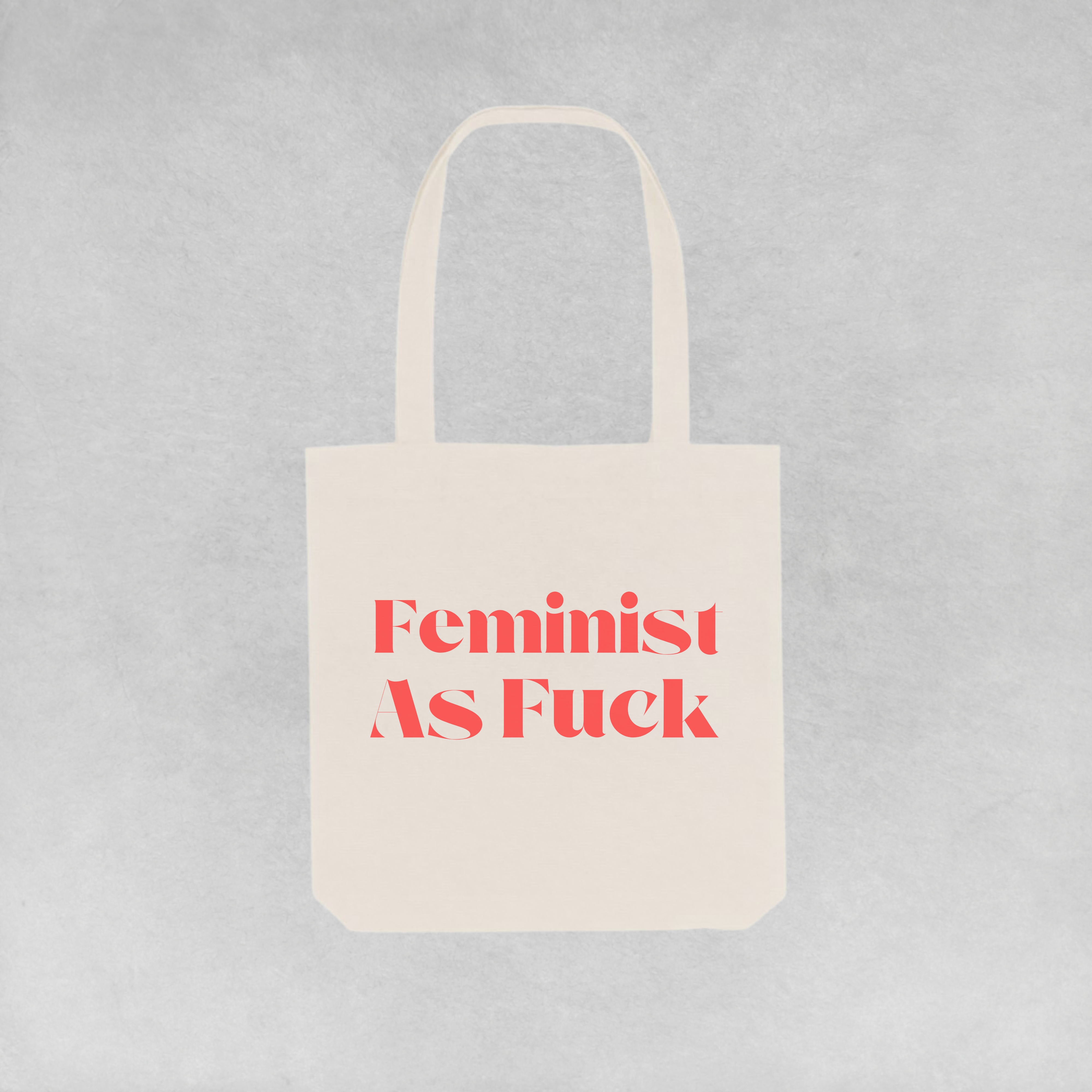 Feminist As Fuck-Bez Çanta