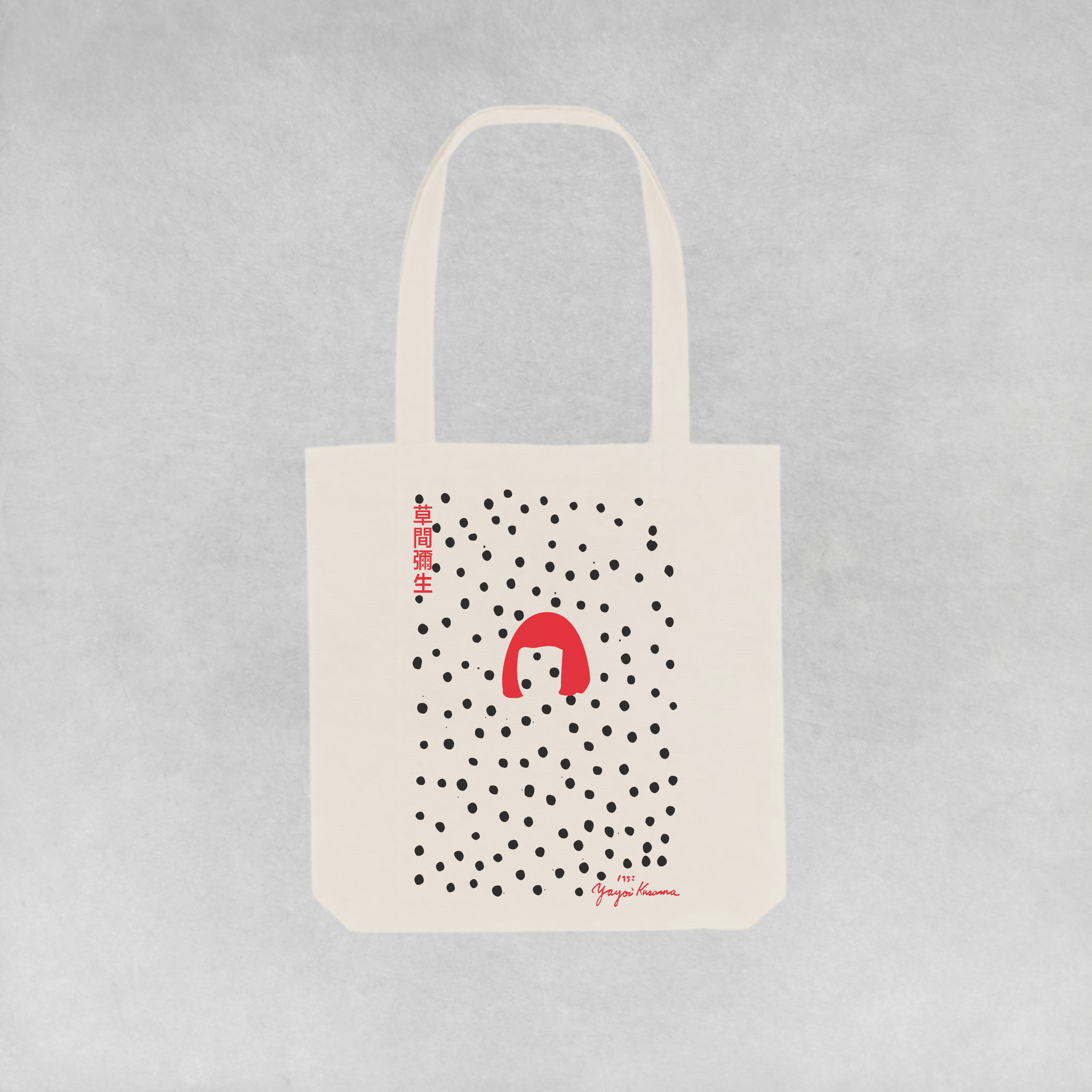 Yayoi Kusama Self Portrait - Bez Çanta