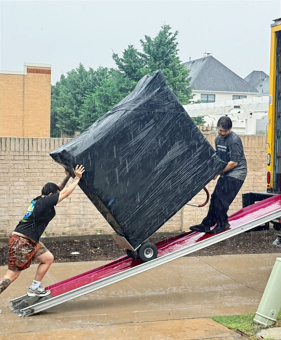Moving Day in the Rain? Here's How We Handle It