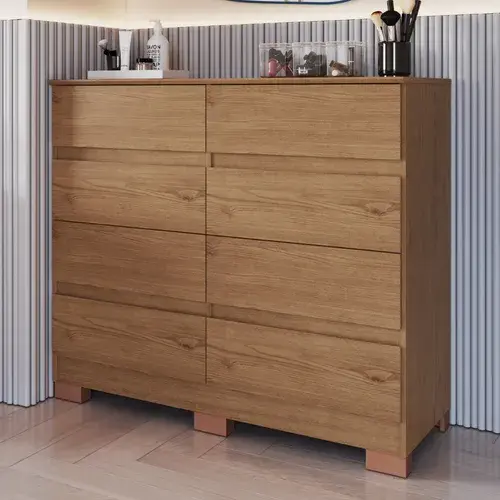 Miniatura: Cômoda Lara 8 Gavetas