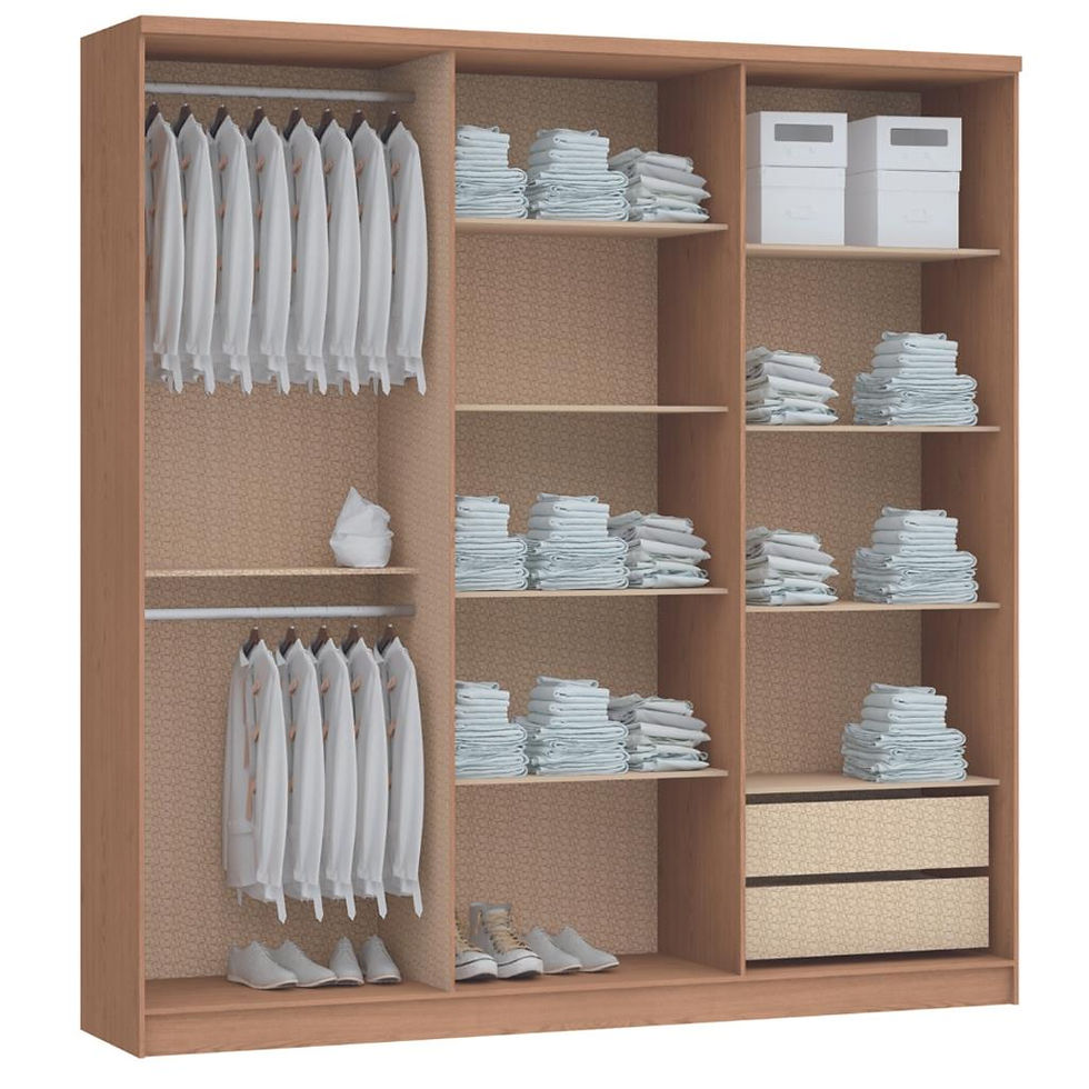 Miniatura: Guarda Roupa Sonata 6 Portas