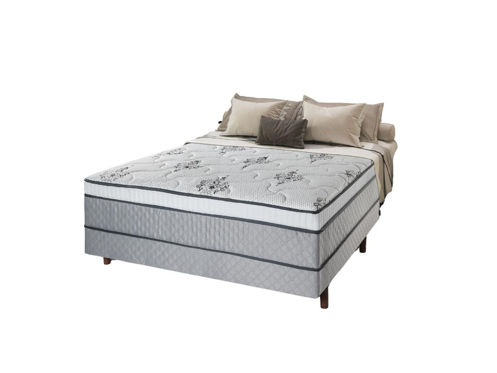 Cama Box Conjugado Casal 138cm Multi Cristalflex Salvados