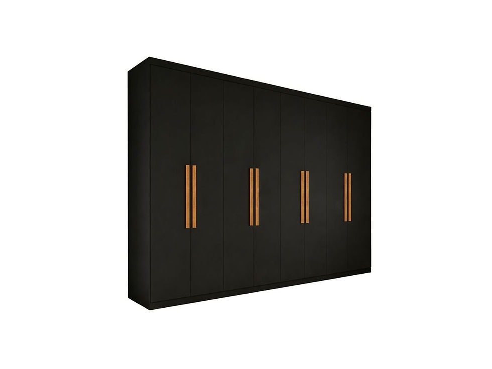 Miniatura: Guarda Roupa 2,37 Casal 8 Portas Paris QUEIMA DOS SALVADOS