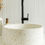 Thumbnail: Round basin - concrete and terrazzo