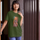 Thumbnail: Carmine collective dark green T-shirt