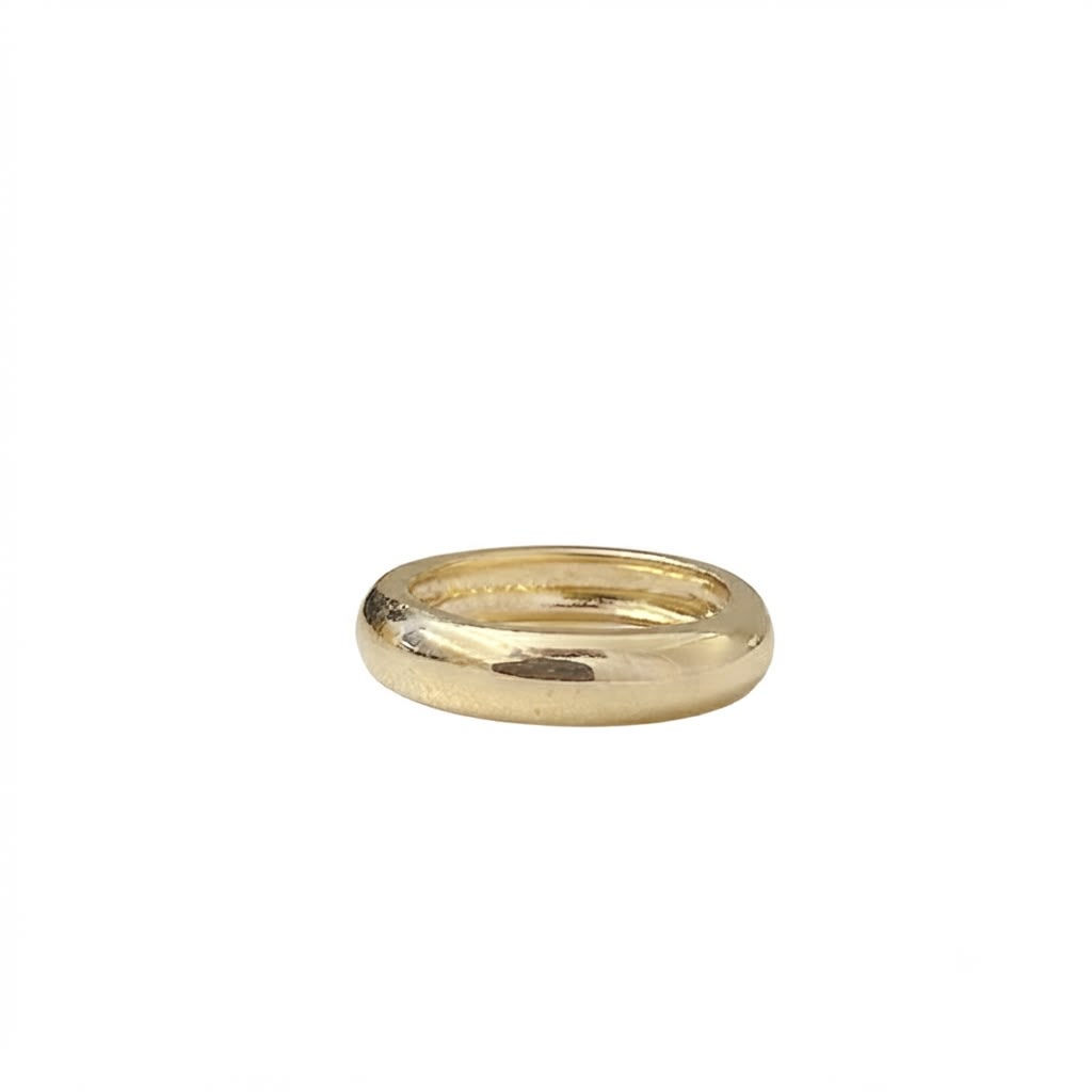 ANEL DOURADO LISO