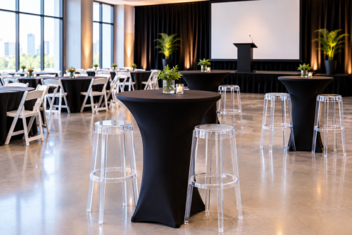 What Tables and Chairs Are Best for Corporate Events?