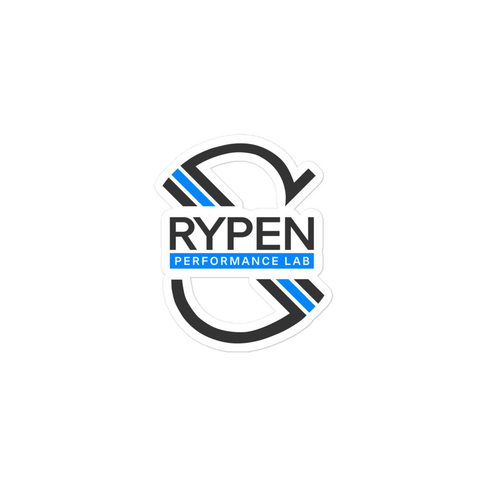 Rypen Performance Lab Logo Bubble-free stickers