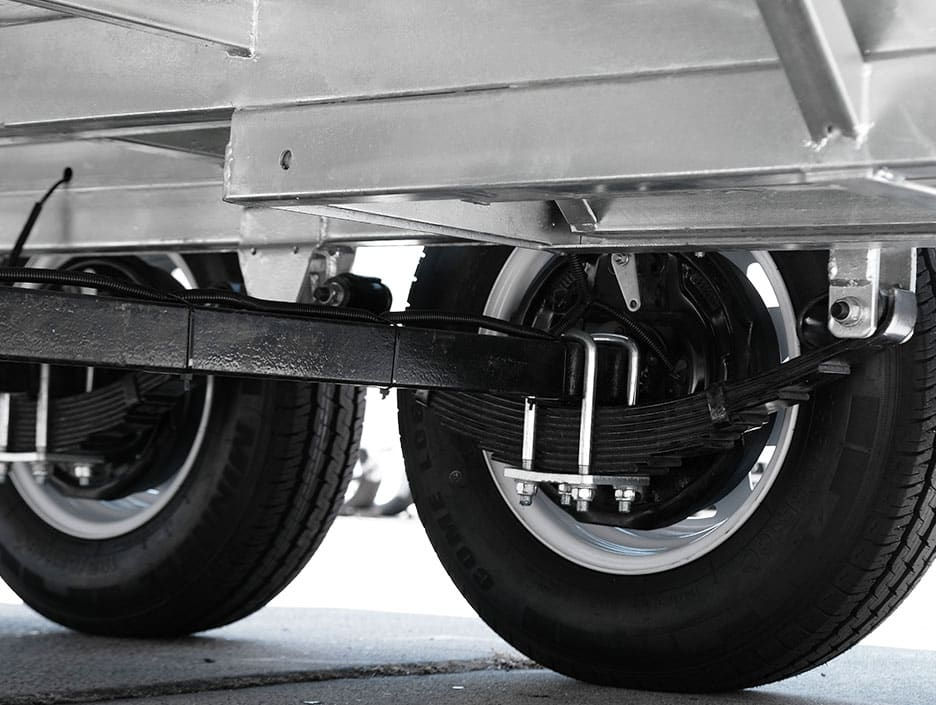 Thumbnail: 16x6.6 Hydraulic Car Trailer - 4500KG ATM