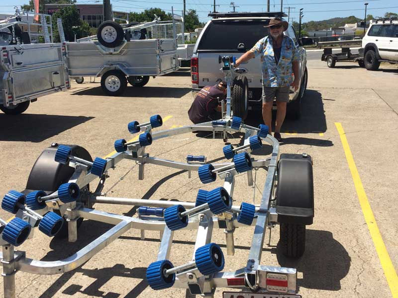 Thumbnail: Jetski & Tinny Boat Trailer