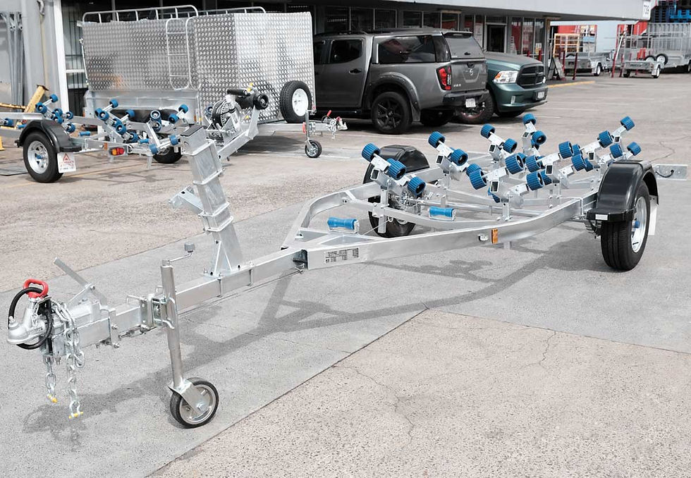 Thumbnail: 5700 Boat Trailer with Disc Brakes (Wobble Rollers or Skid Type)