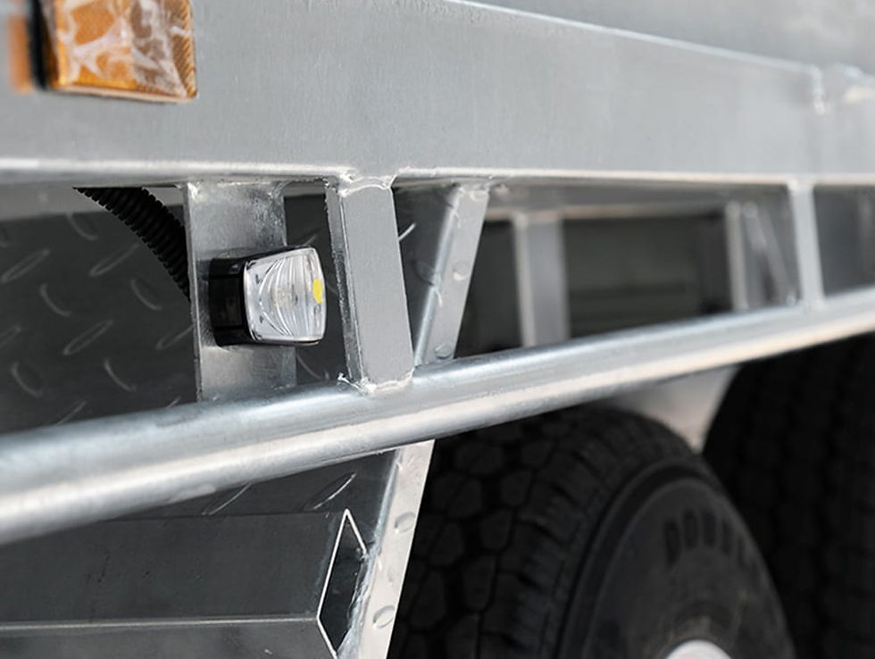 Thumbnail: 12x7 Flat Top Cattle / Livestock Trailer