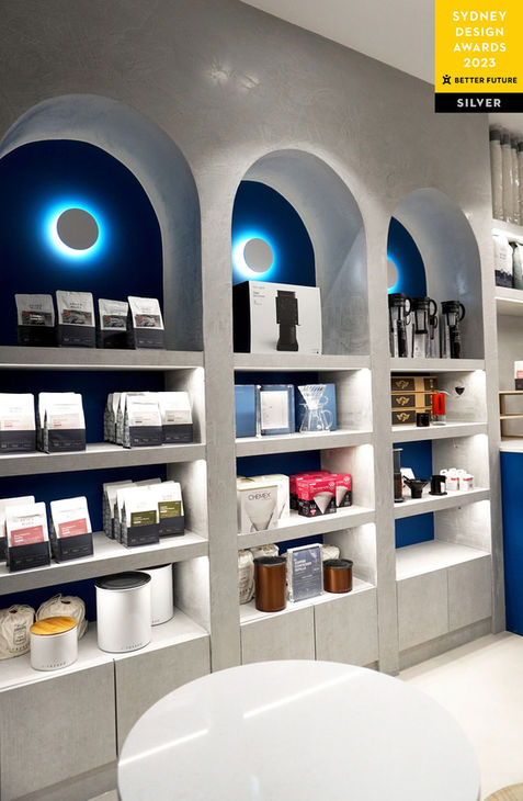 cafe interior design sydney winner