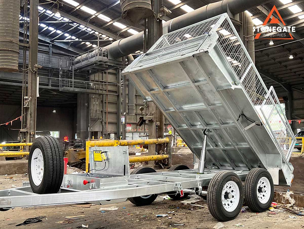 Thumbnail: 10x6 Hydraulic Tipper Trailer