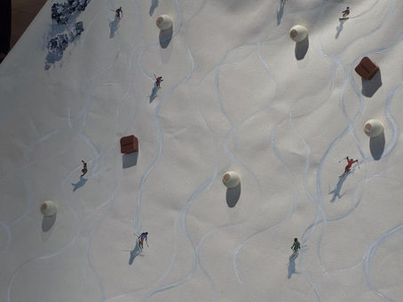 Läderach Ski Slope - A Fusion of Art & Chocolate