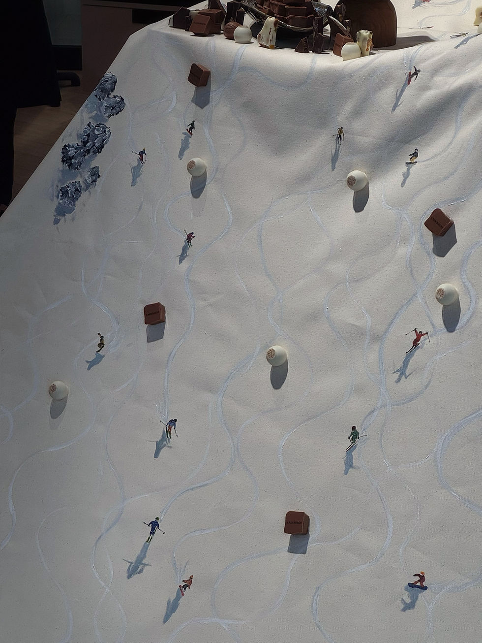 Läderach Ski Slope - A Fusion of Art & Chocolate