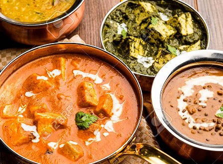 Arranged Food and Objects