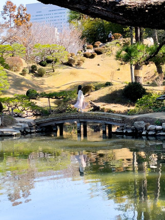 Hiroshima City Shukkei en Plum blossoms