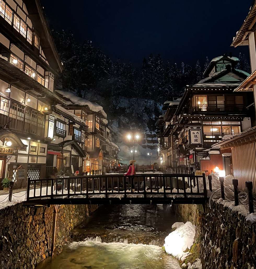 A 7-Day TOUHOKU Adventure: Ghibli Winter Wonderland at Ginzan Onsen